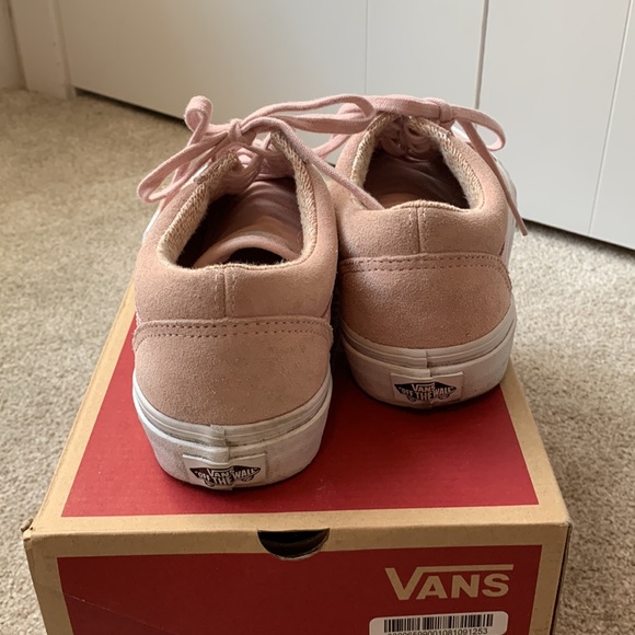Women’s Light Pink Old Skool Vans - Picture 3 of 6